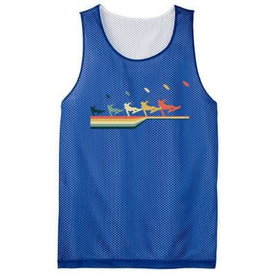 Snow Kiting Funny Gift Vintage Retro Meaningful Gift Mesh Reversible Basketball Jersey Tank