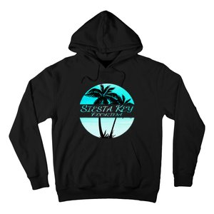 Siesta Key Florida Palm Trees Souvenir Hoodie