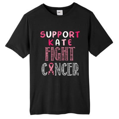 Support Kate Fight Cancer Awareness Supporter Tall Fusion ChromaSoft Performance T-Shirt