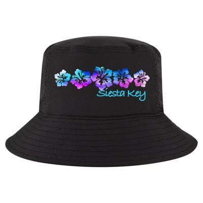 Siesta Key Florida Tropical Flower Great Giftgiftvacation Beach Gift Cool Comfort Performance Bucket Hat