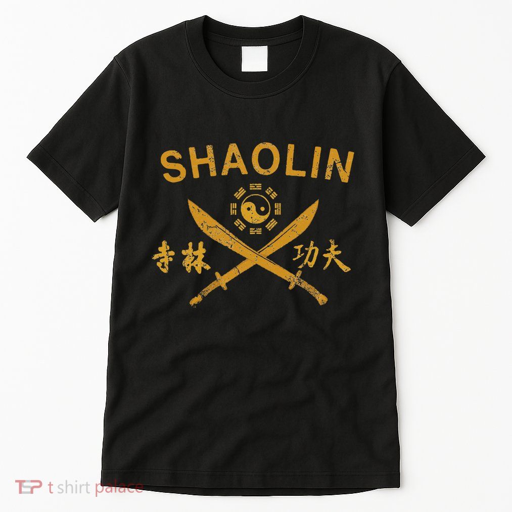 Shaolin Kung Fu Martial Arts Broadsword Tall T-Shirt