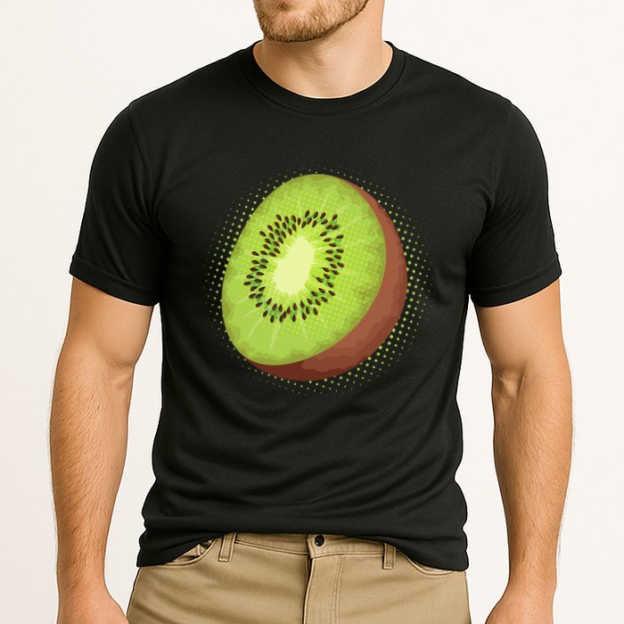 Summer Kiwi Fruit Cooling Performance Crew T-Shirt