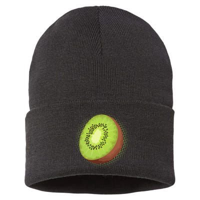 Summer Kiwi Fruit Sustainable Knit Beanie