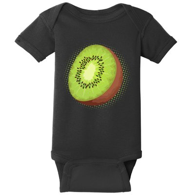 Summer Kiwi Fruit Baby Bodysuit