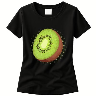 Summer Kiwi Fruit Womens T-Shirt
