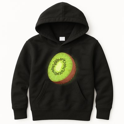 Summer Kiwi Fruit Kids Hoodie
