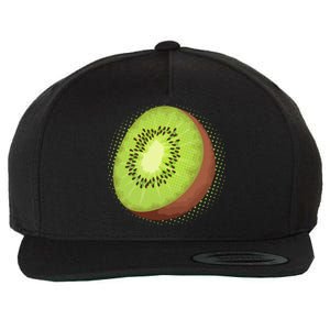 Summer Kiwi Fruit Wool Snapback Cap