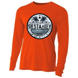 Siesta Key Florida Siesta Beach Fl Beaches Great Gift Cooling Performance Long Sleeve Crew