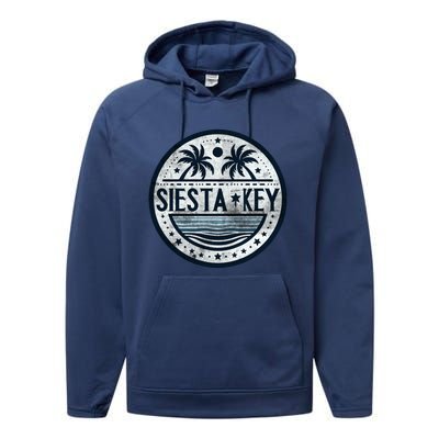 Siesta Key Florida Siesta Beach Fl Beaches Great Gift Performance Fleece Hoodie