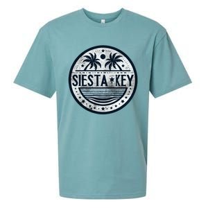 Siesta Key Florida Siesta Beach Fl Beaches Great Gift Sueded Cloud Jersey T-Shirt