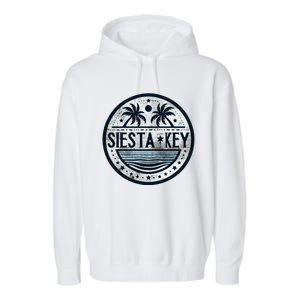 Siesta Key Florida Siesta Beach Fl Beaches Great Gift Garment-Dyed Fleece Hoodie