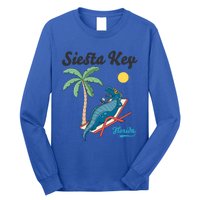 Siesta Key Gift Florida Beach Dinosaur Family Vacation Cute Gift Long Sleeve Shirt