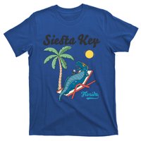 Siesta Key Gift Florida Beach Dinosaur Family Vacation Cute Gift T-Shirt