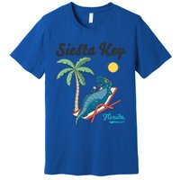 Siesta Key Gift Florida Beach Dinosaur Family Vacation Cute Gift Premium T-Shirt