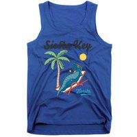 Siesta Key Gift Florida Beach Dinosaur Family Vacation Cute Gift Tank Top