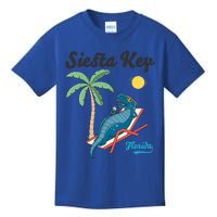 Siesta Key Gift Florida Beach Dinosaur Family Vacation Cute Gift Kids T-Shirt