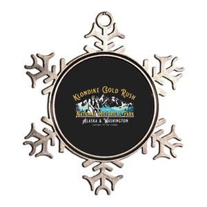 Skagway Klondike Gold Rush National Historical Park Souvenir Metallic Star Ornament