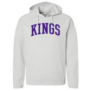 Sacramento Kings Gift Performance Fleece Hoodie