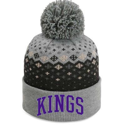 Sacramento Kings Gift The Baniff Cuffed Pom Beanie