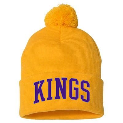 Sacramento Kings Gift Pom Pom 12in Knit Beanie