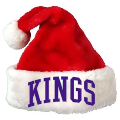 Sacramento Kings Gift Premium Christmas Santa Hat