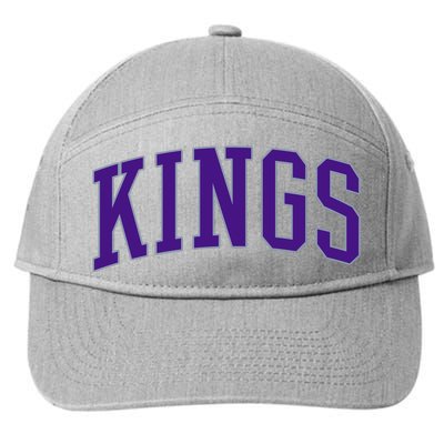 Sacramento Kings Gift 7-Panel Snapback Hat