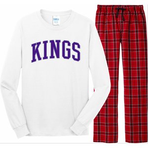 Sacramento Kings Gift Long Sleeve Pajama Set