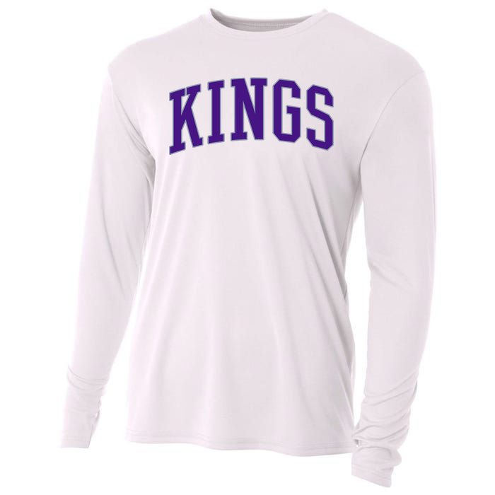 Sacramento Kings Gift Cooling Performance Long Sleeve Crew