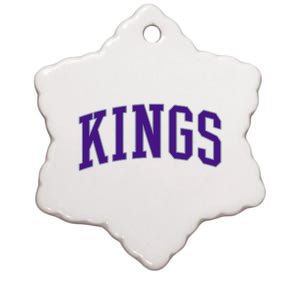 Sacramento Kings Gift Ceramic Star Ornament