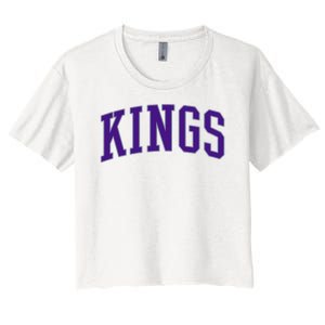 Sacramento Kings Gift Women's Crop Top Tee