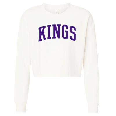 Sacramento Kings Gift Cropped Pullover Crew