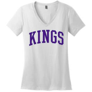 Sacramento Kings Gift Women's V-Neck T-Shirt