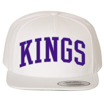 Sacramento Kings Gift Wool Snapback Cap