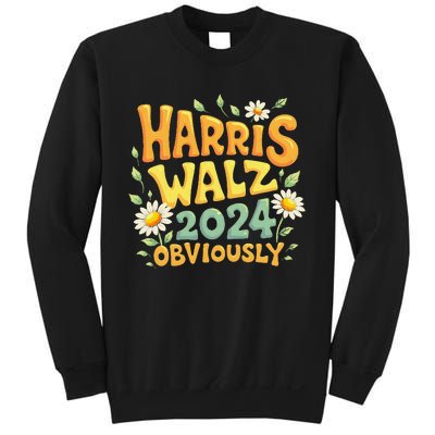 Support Kamala Harris Walz 2024 Obviously Kamala Harris 2024 Sweatshirt