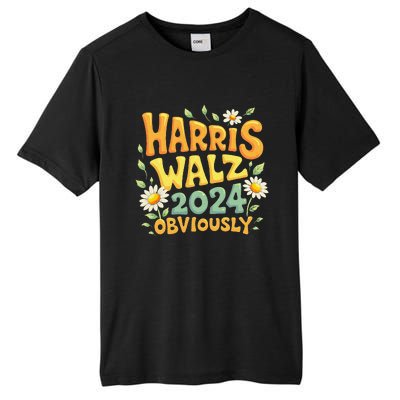 Support Kamala Harris Walz 2024 Obviously Kamala Harris 2024 Tall Fusion ChromaSoft Performance T-Shirt