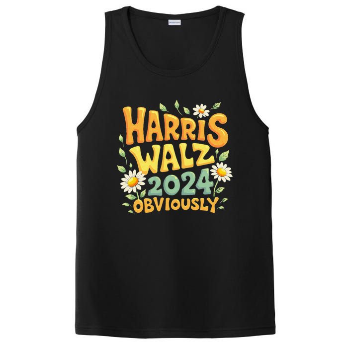 Support Kamala Harris Walz 2024 Obviously Kamala Harris 2024 PosiCharge Competitor Tank