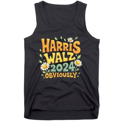 Support Kamala Harris Walz 2024 Obviously Kamala Harris 2024 Tank Top