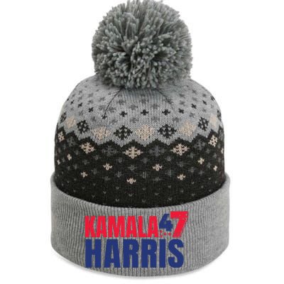 Senator Kamala Harris In 2020 | Distressed The Baniff Cuffed Pom Beanie