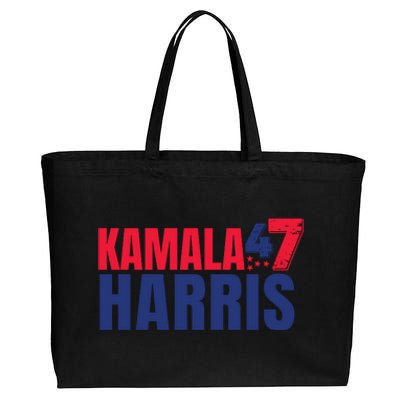 Senator Kamala Harris In 2020 | Distressed Cotton Canvas Jumbo Tote