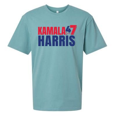 Senator Kamala Harris In 2020 | Distressed Sueded Cloud Jersey T-Shirt