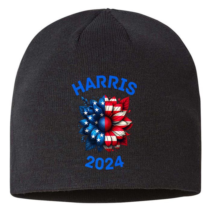 Sunflower Kamala Harris 2024 Sustainable Beanie