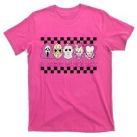 Serial Killer Horror Movies Breast Cancer Wear Pink In October T-Shirt