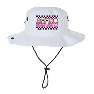 Serial Killer Horror Movies Breast Cancer Wear Pink In October Legacy Cool Fit Booney Bucket Hat