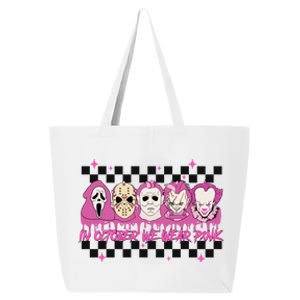 Serial Killer Horror Movies Breast Cancer Wear Pink In October 25L Jumbo Tote