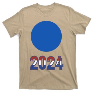 Support Kamala Harris 2024 Election Vote Blue Dot Historic T-Shirt