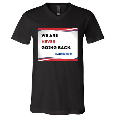 Support Kamala Harris 2024 Pro Women Rights V-Neck T-Shirt