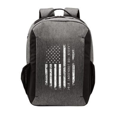 Support Kamala Harris For President 2024 Us Flag Vector Backpack