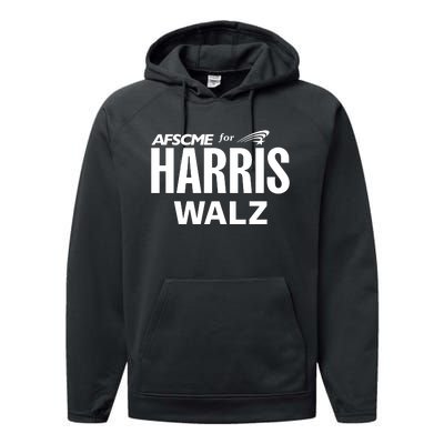 Sean Kitchen Harris Walz Afscme Performance Fleece Hoodie