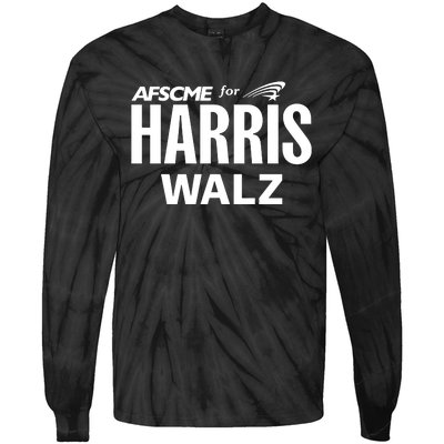 Sean Kitchen Harris Walz Afscme Tie-Dye Long Sleeve Shirt