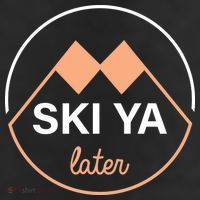 Ski Ya Later 7 Panel Mesh Trucker Snapback Hat